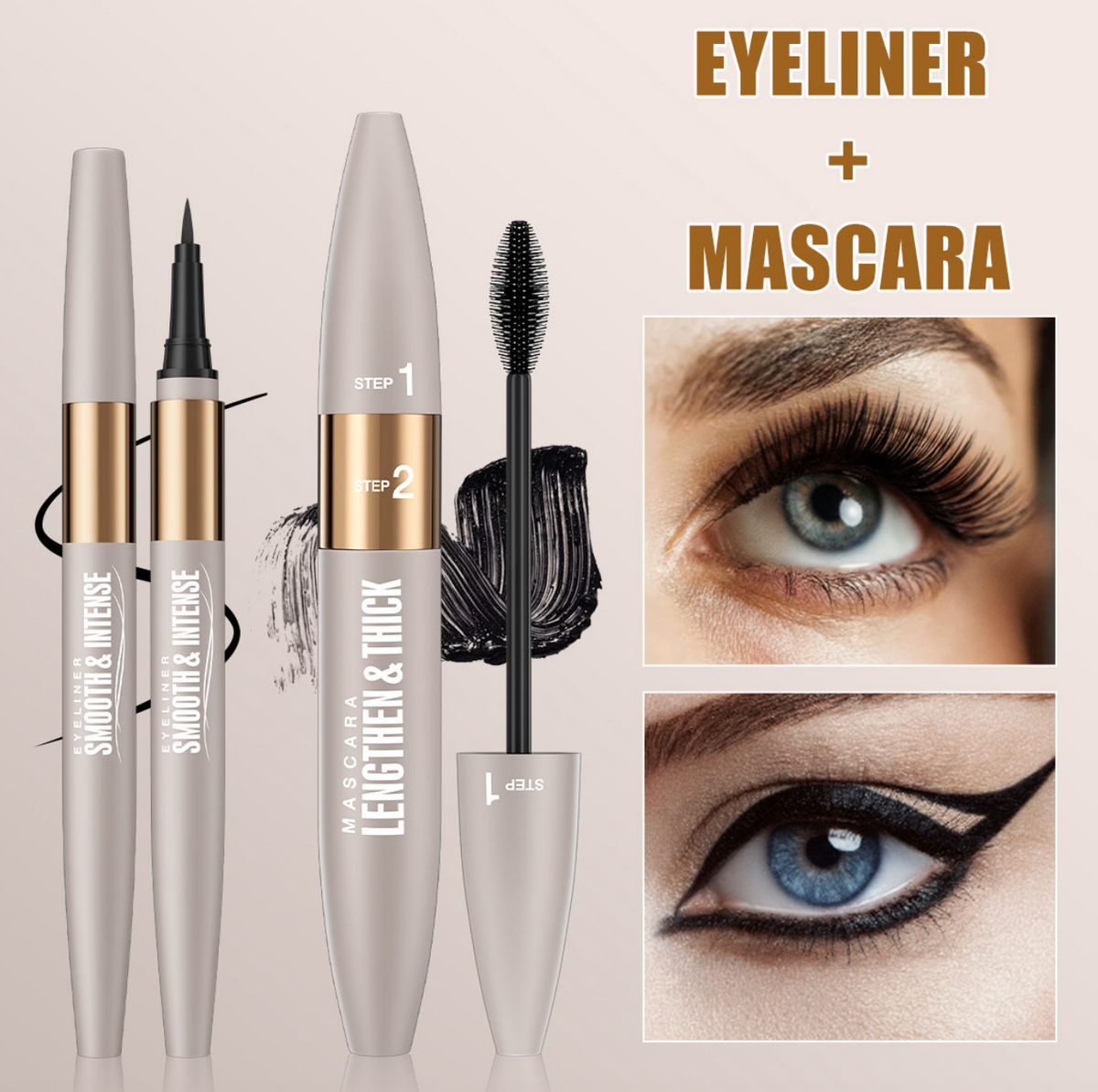 Lengthening Mascara & Eyeliner Kit