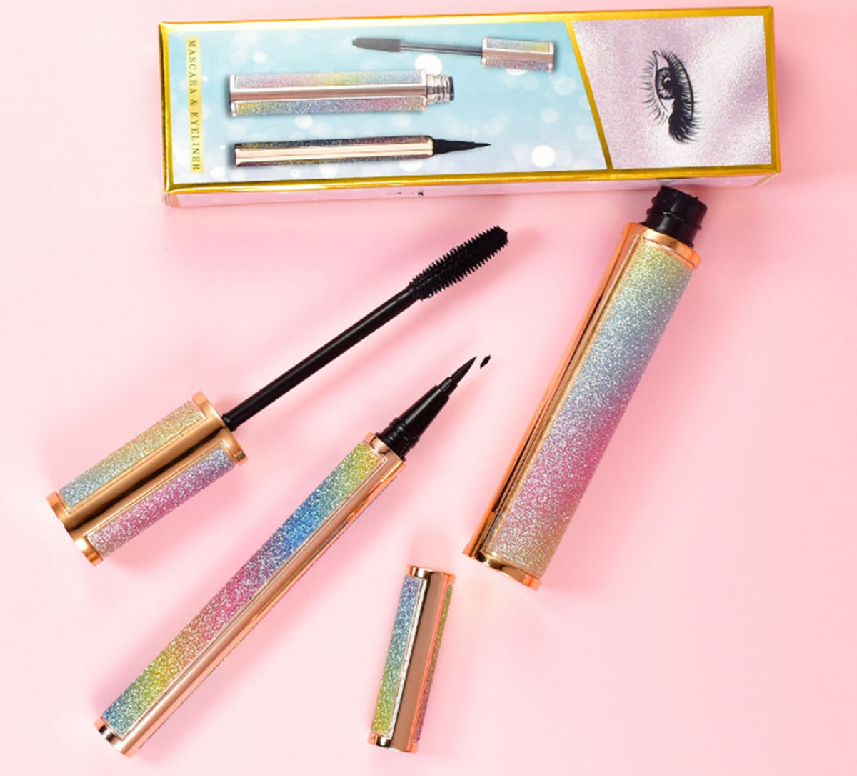 Rainbow Starry Sky Mascara & Eyeliner Kit