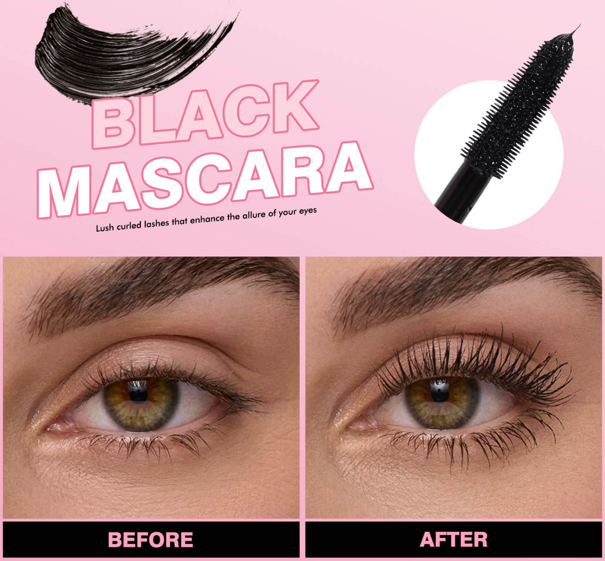Pink Crown 2-in-1 Eyeliner & Mascara