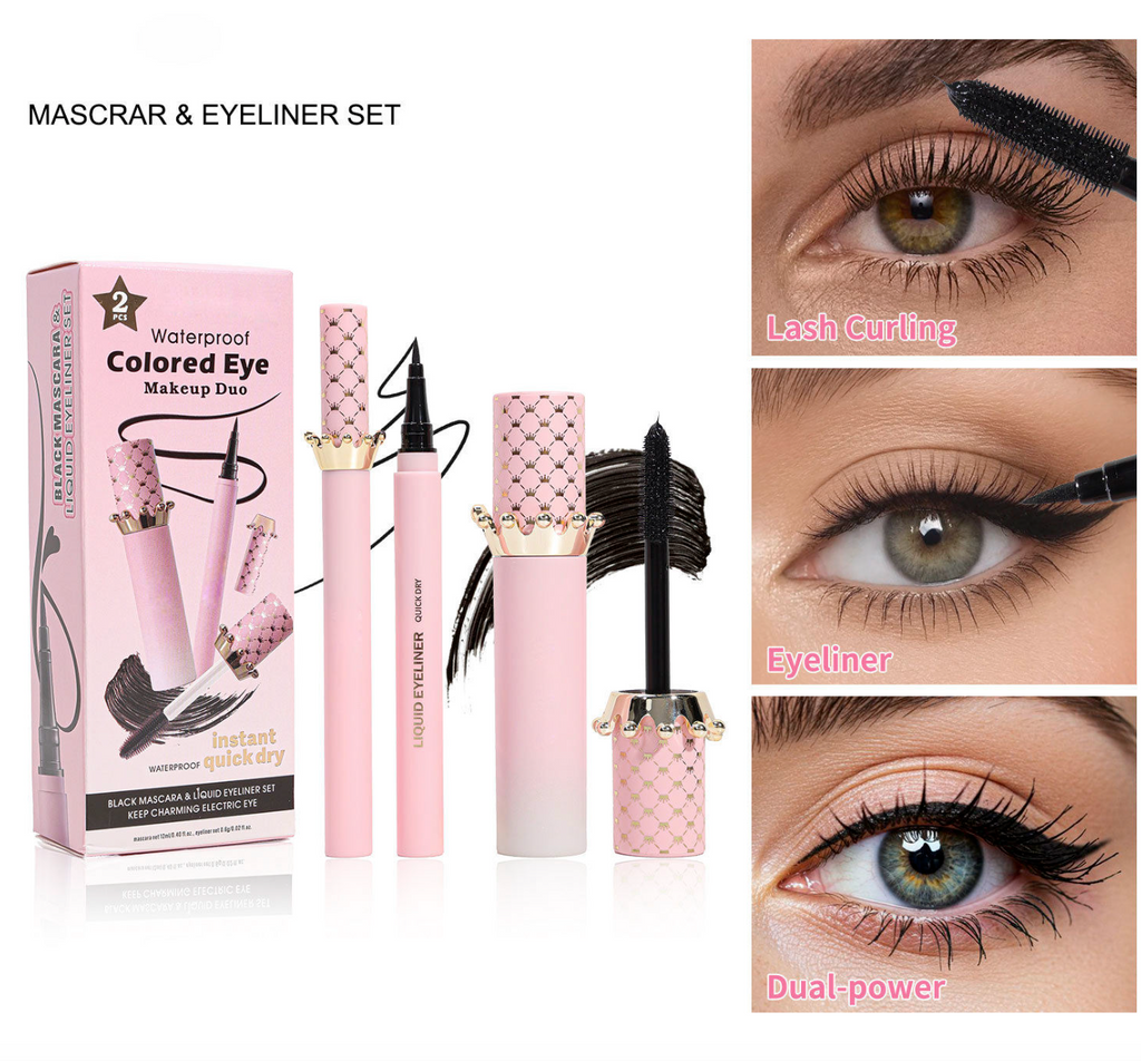 Pink Crown 2-in-1 Eyeliner & Mascara