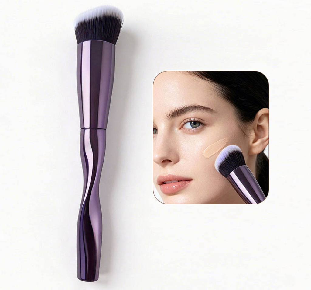 Luxury Purple Foundation Brush